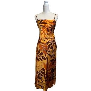 Revolve Brand House of Harlow 1960 Spaghetti Strap Ruched Maxi Dress Size XL